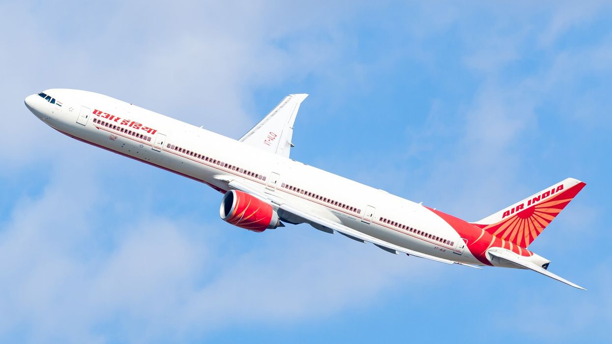 Air India Boeing 787 at JFK Airport during flight restoration