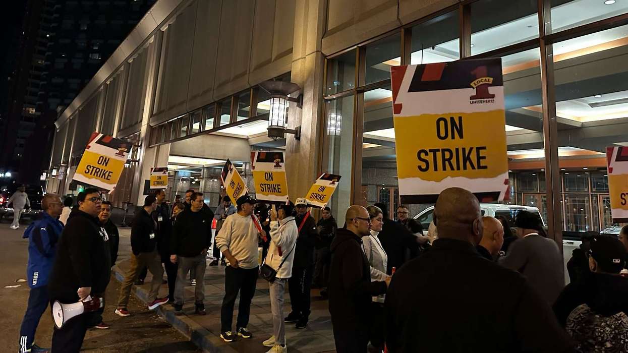 Chicago hotel workers strike