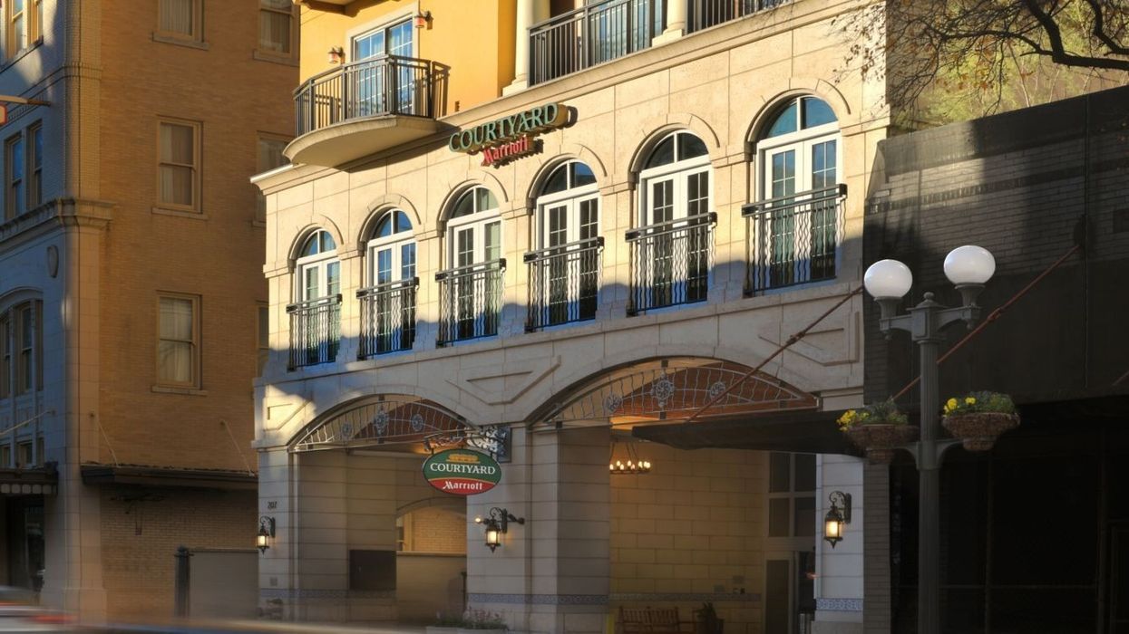 Courtyard San Antonio Riverwalk proudly displays its Green Key Certification 2025, showcasing its commitment to sustainability and eco-friendly hospitality