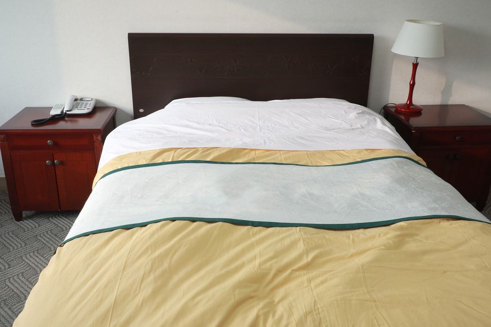 Extended stay hotel room