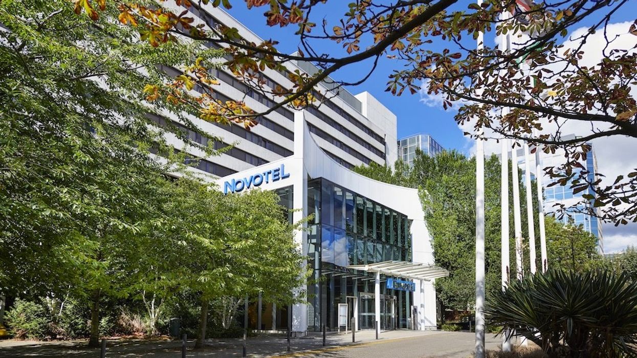Exterior view of Novotel London West in Hammersmith acquired by Arora Group