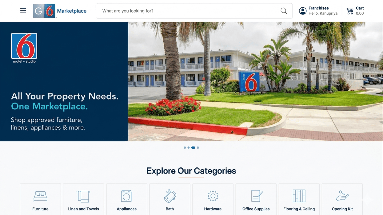 G6 Hospitality launch G6 Marketplace; A procurement platform