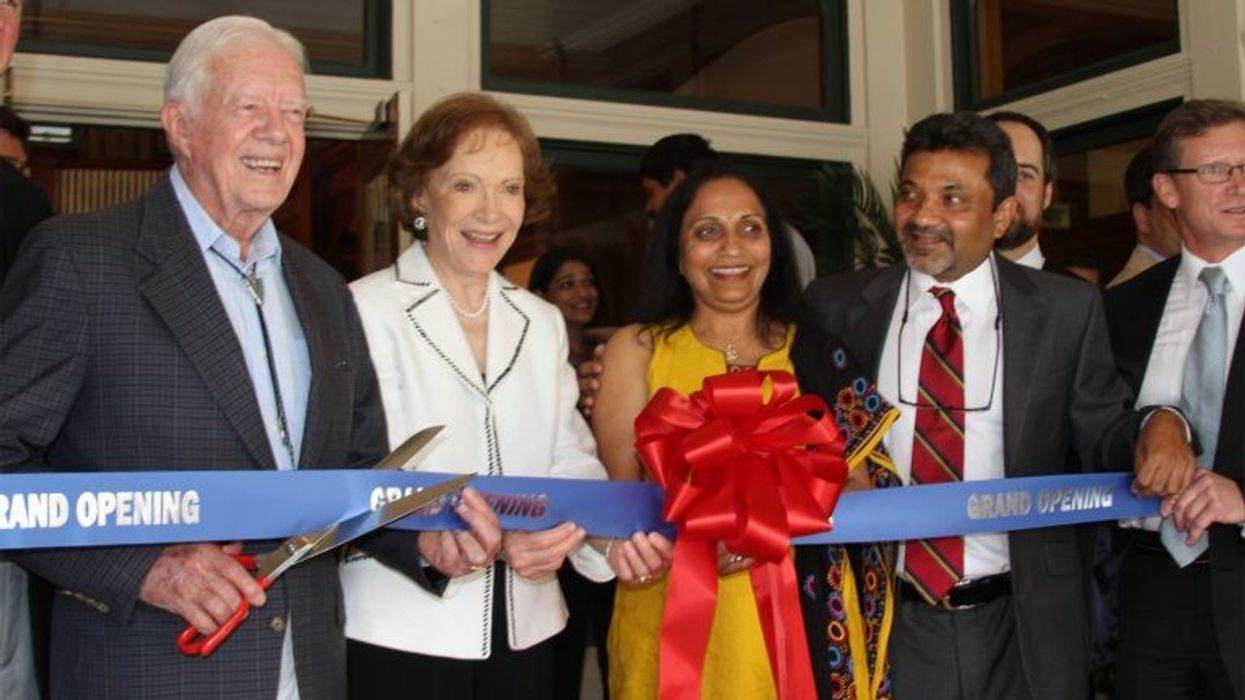 Georgia hotelier honors President Carter