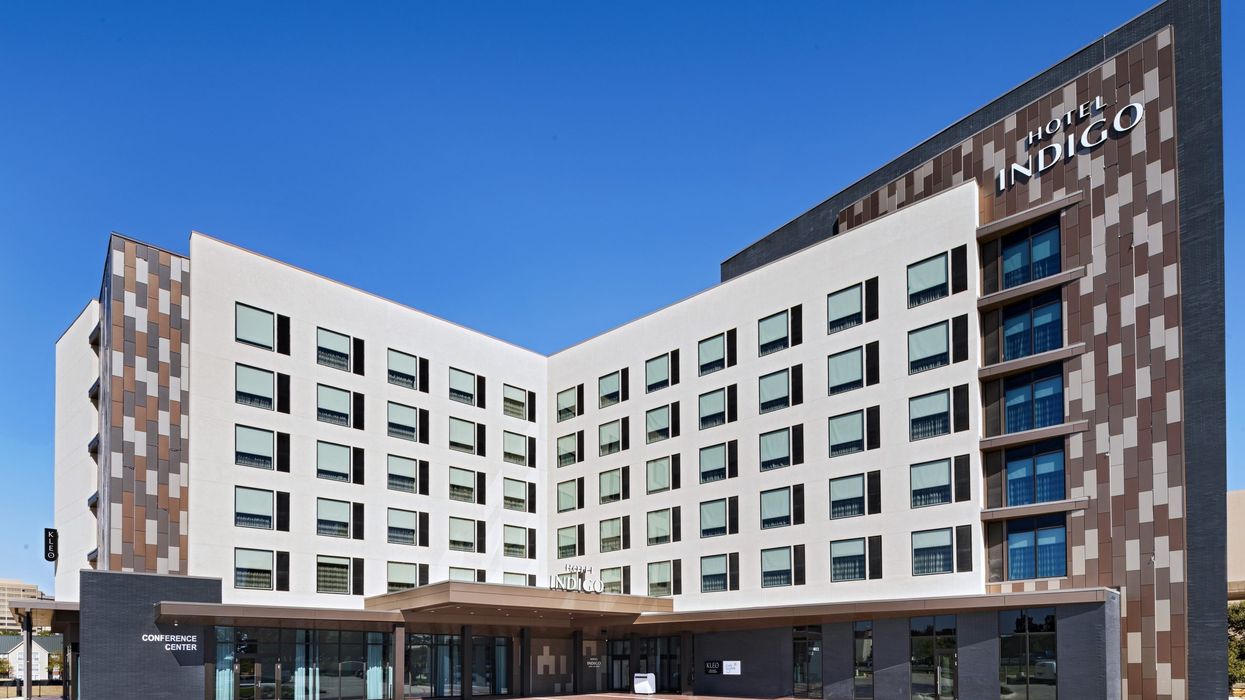 Hotel Indigo Irving — Las Colinas, a boutique hotel along the Mandalay Canal, reflecting the area’s corporate and cultural heritage