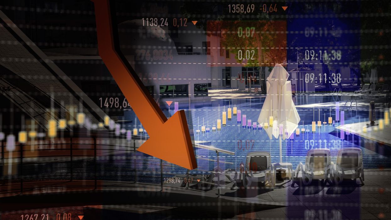 Hotel stock index drops 8.2 percent in January