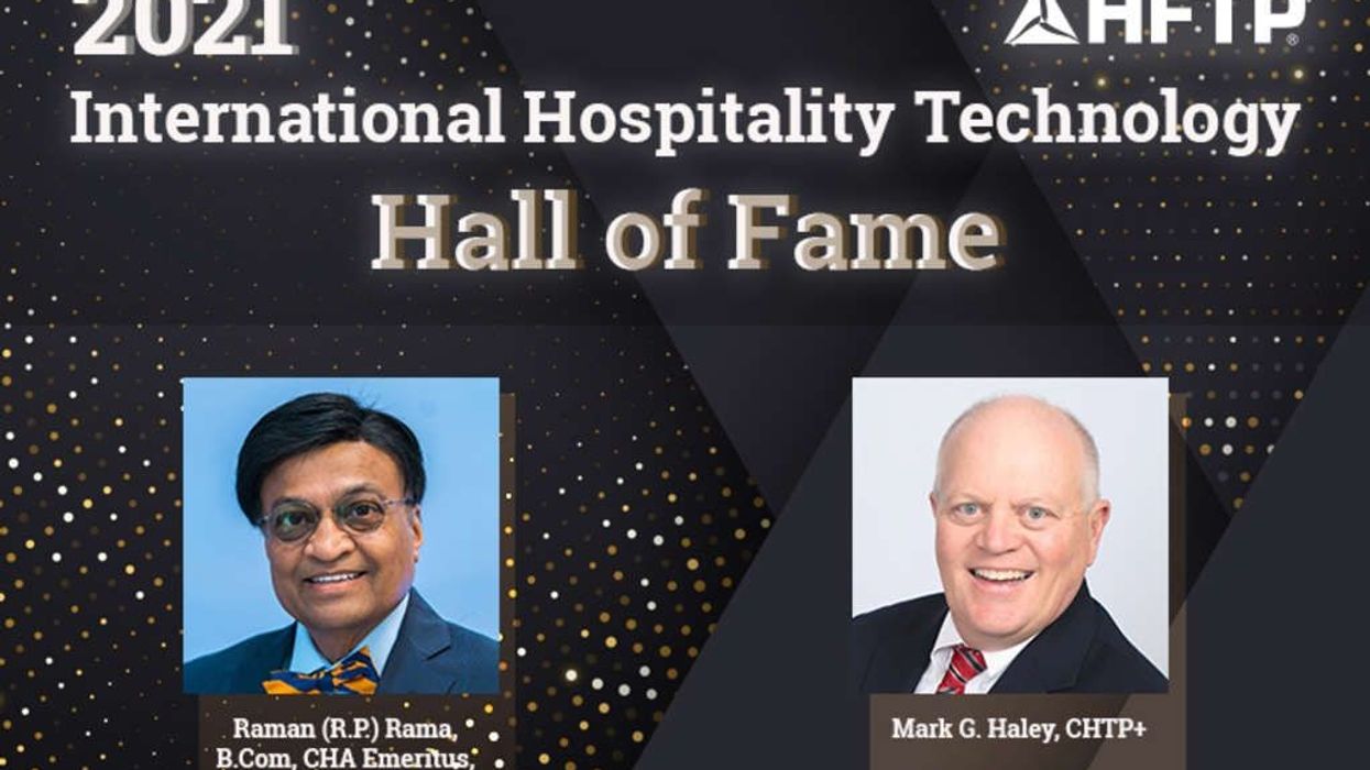 Rama inducted into HFTP Hospitality Technology Hall of Fame