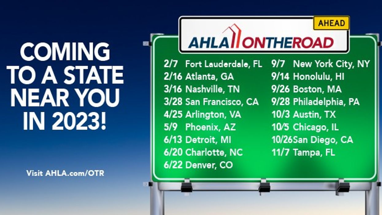 AHLA announces 17 state hotel conferences for 2023