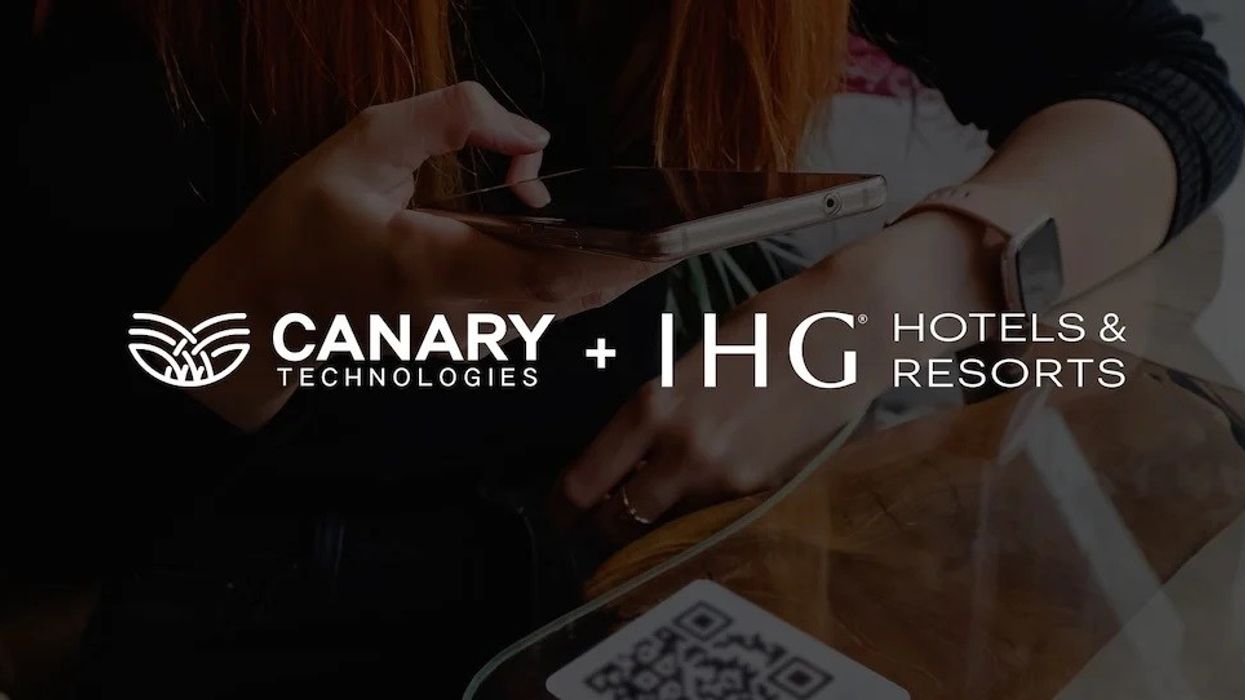 Canary is IHG's approved vendor for digital tipping