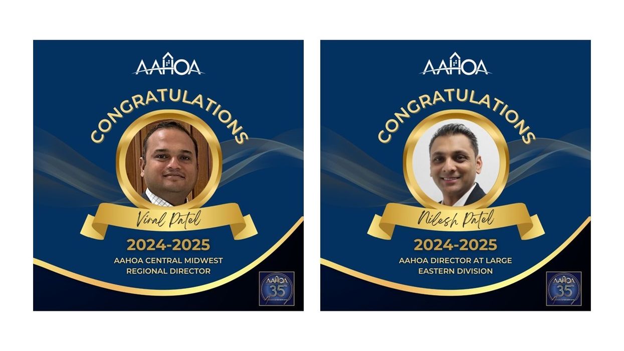 AAHOA inducts two members to board of directors for 2024-25 term