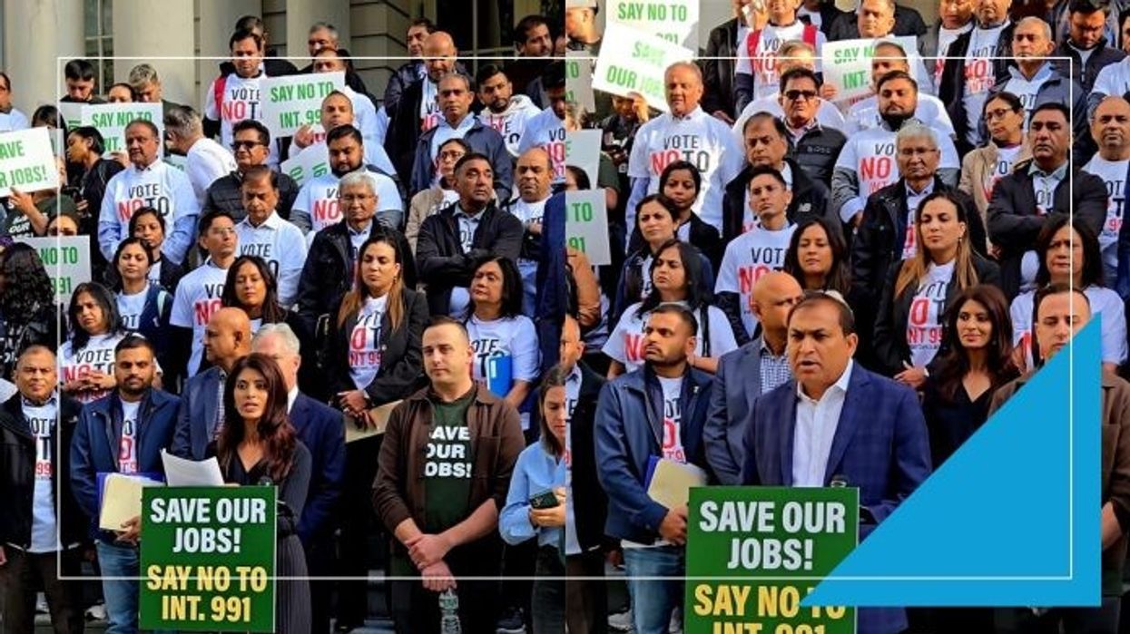 હોસ્પિટાલિટી પ્રોફેશનલ્સ સિટી હોલમાં NYCના 'સેફ હોટેલ્સ એક્ટ'નો વિરોધ કરે છે