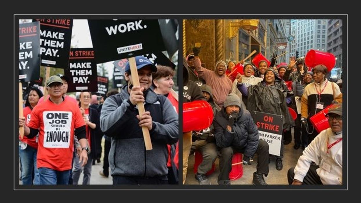 હોટેલ કામદારોની હડતાલ જારી રહેવા સાથે વિસ્તરી