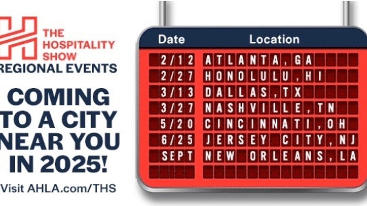 ‘2025 Hospitality Show’ regional events begin in February