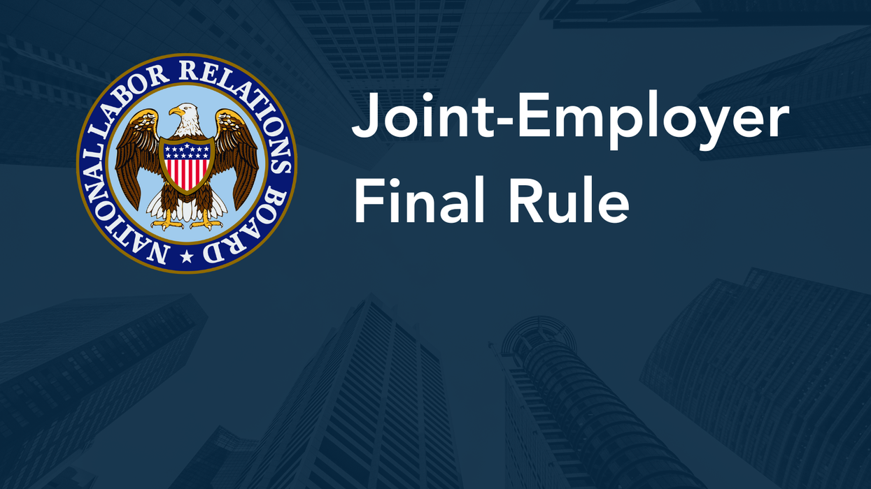 Senate passes bill blocking NLRB joint employer rule
