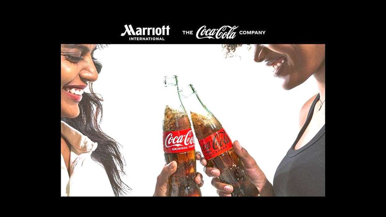 Marriott, Coca-Cola beverage partnership
