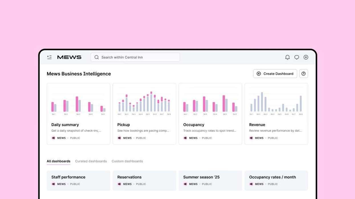 Mews launches BI platform for hotels
