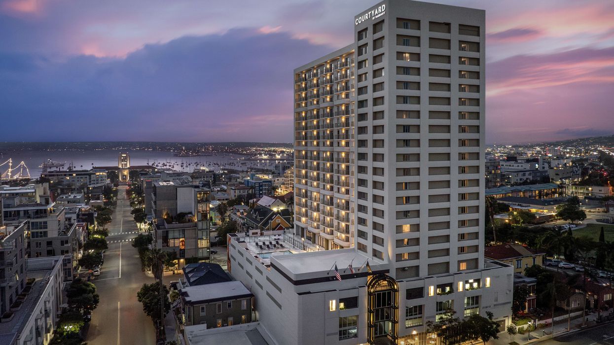 Courtyard opens in San Diego’s Little Italy