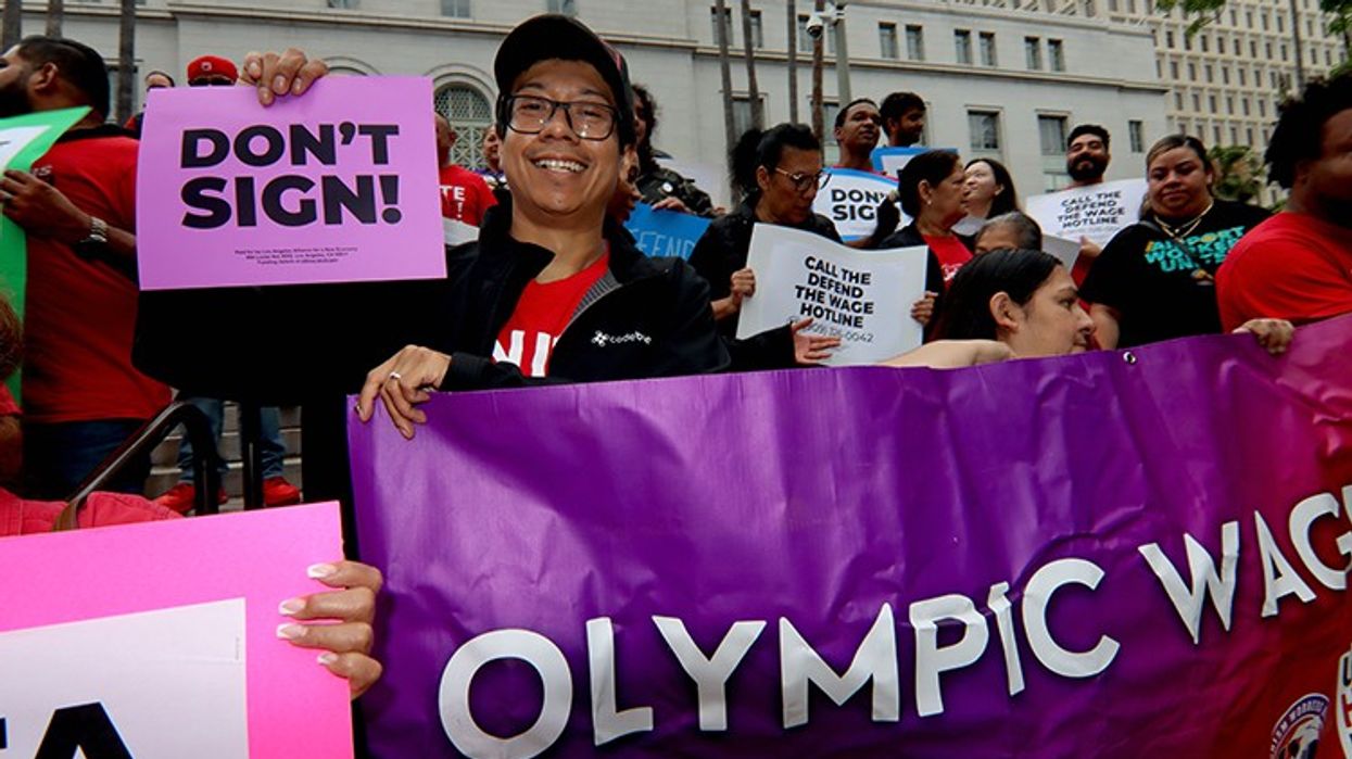 Olympic Wage ordinance 2028