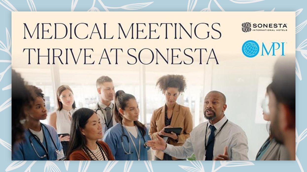 Sonesta International Hotels team at a full-service property, showcasing HMCC Verified Venue certification for medical meetings