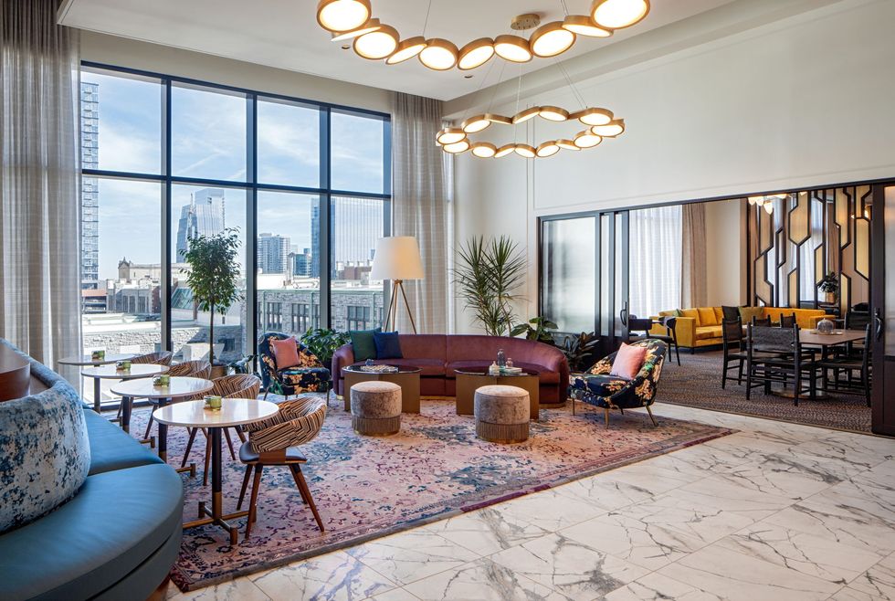 Tempo by Hilton Nashville Lobby scaled
