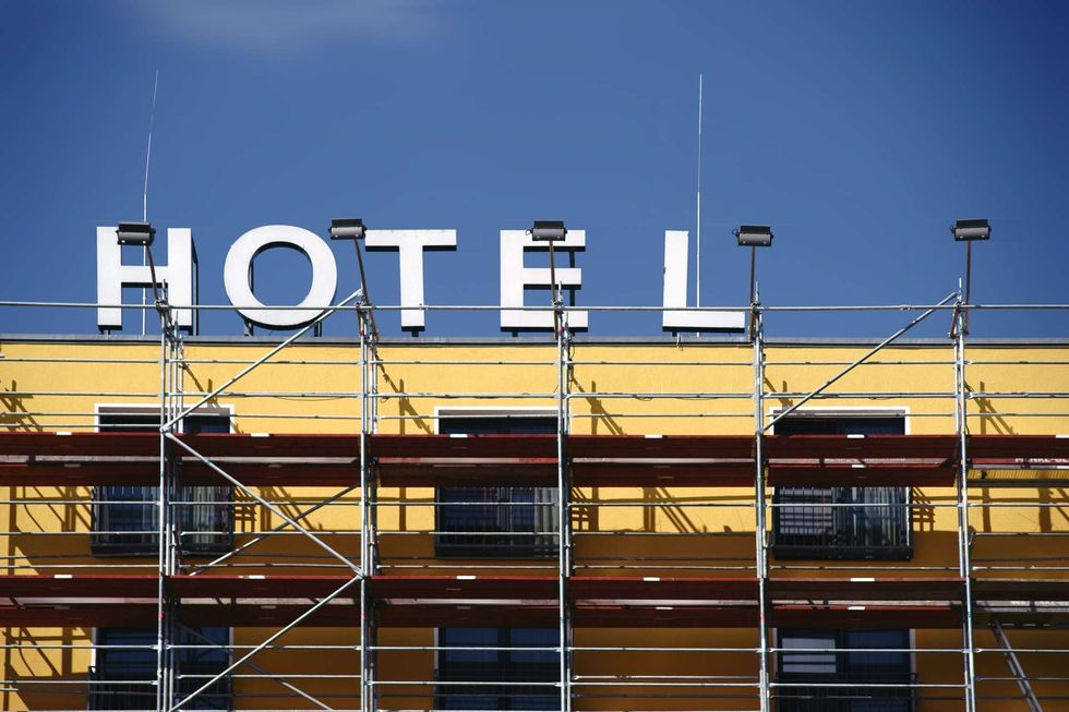 U.S. hotel construction