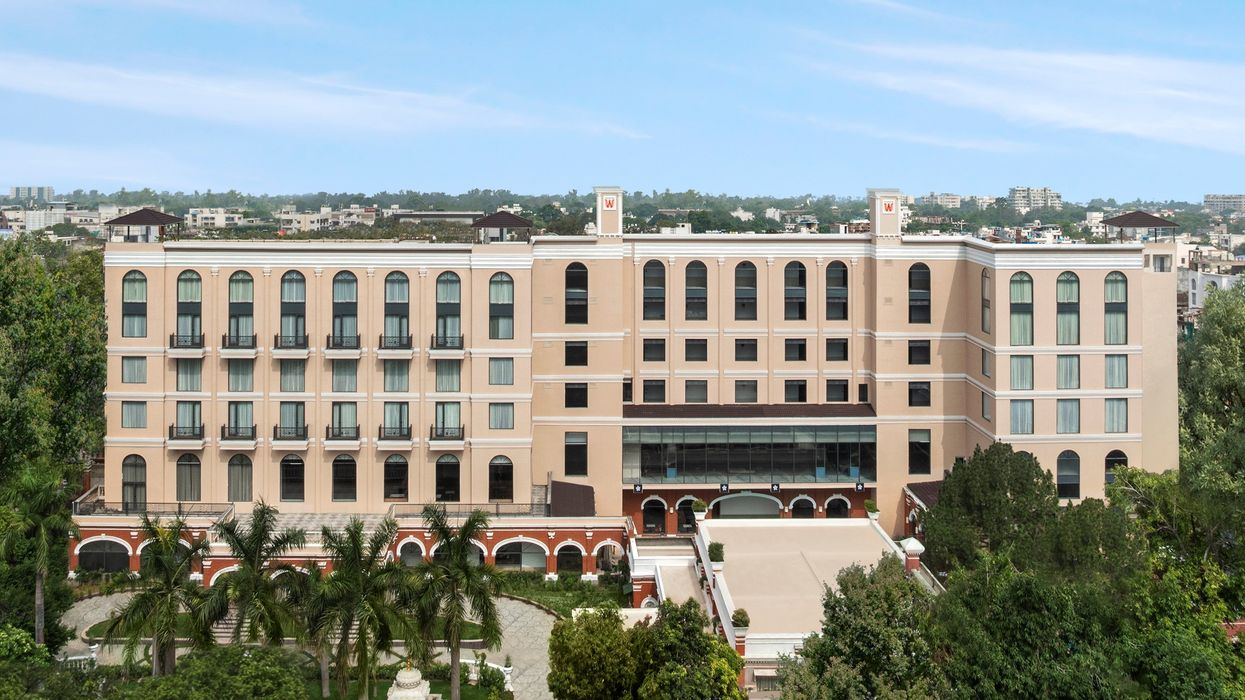 Welcomhotel Prayagraj exterior view with heritage-inspired architecture