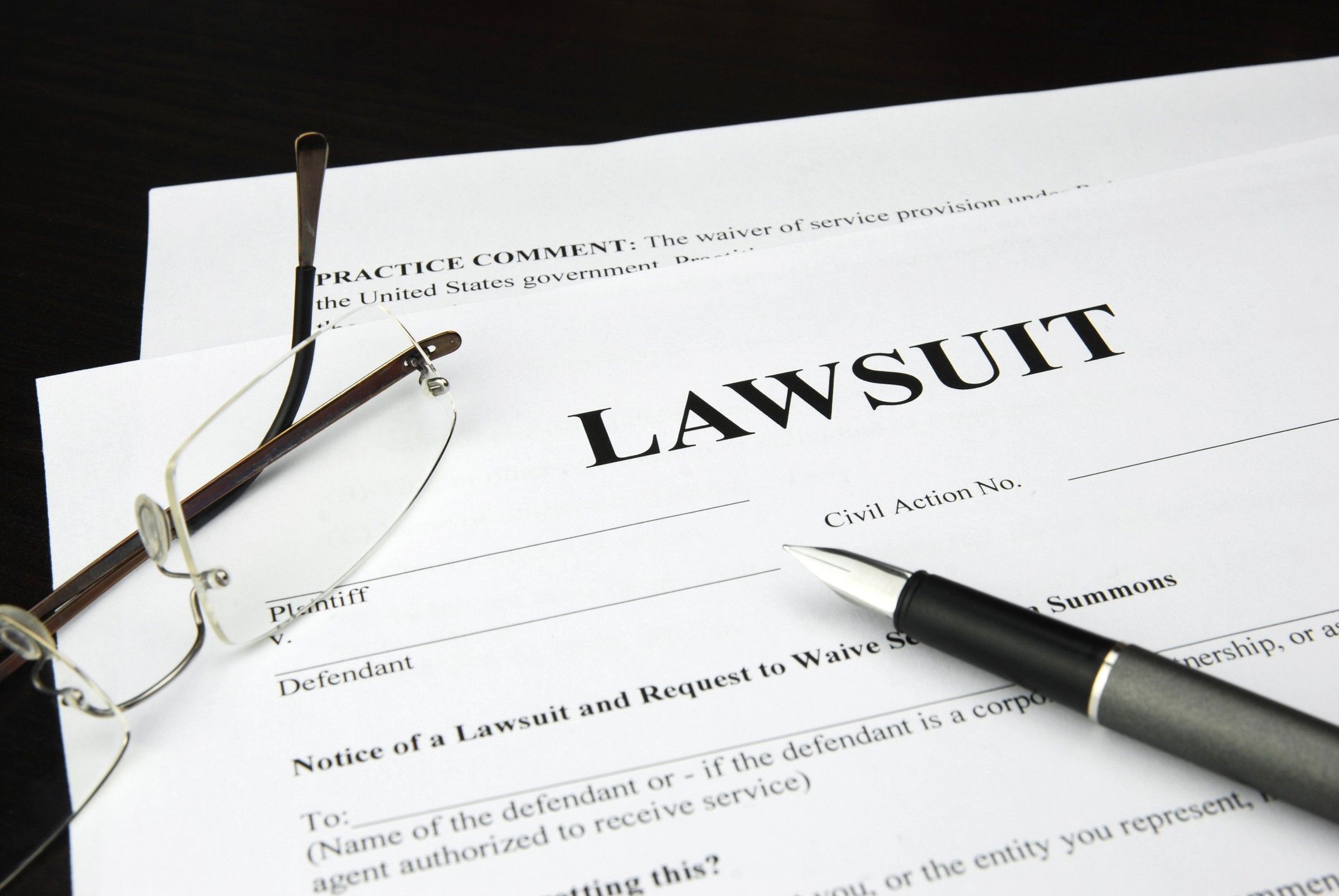 lawsuit form