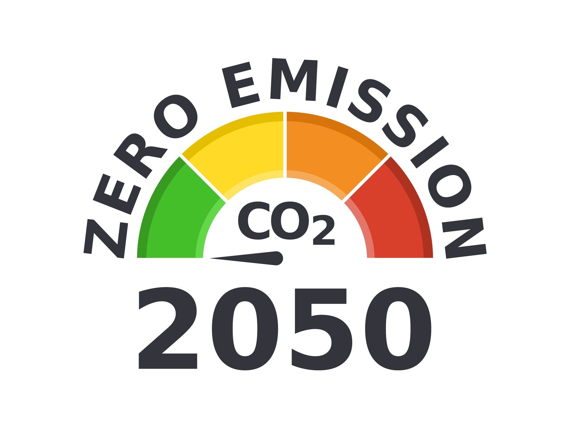 Zero emission by 2050. Carbon neutral.