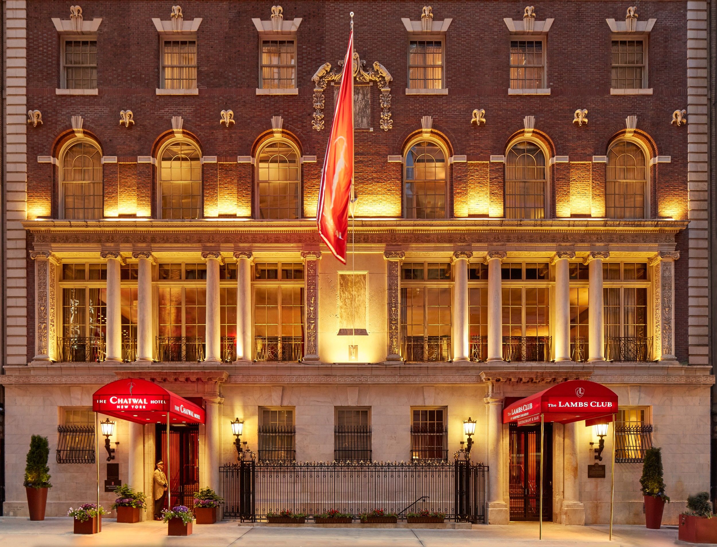 The Chatwal New York Hotel - Exterior at Night