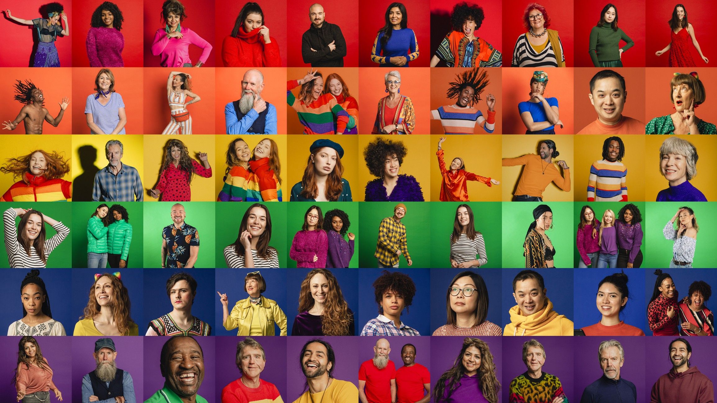Pride Flag Montage