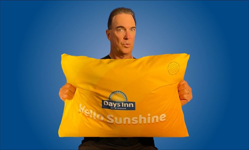 Days Inn by Wyndham and Patrick Warburton launch ‘complimentary’ pillow offer Days Inn ‘complimentary’ pillow