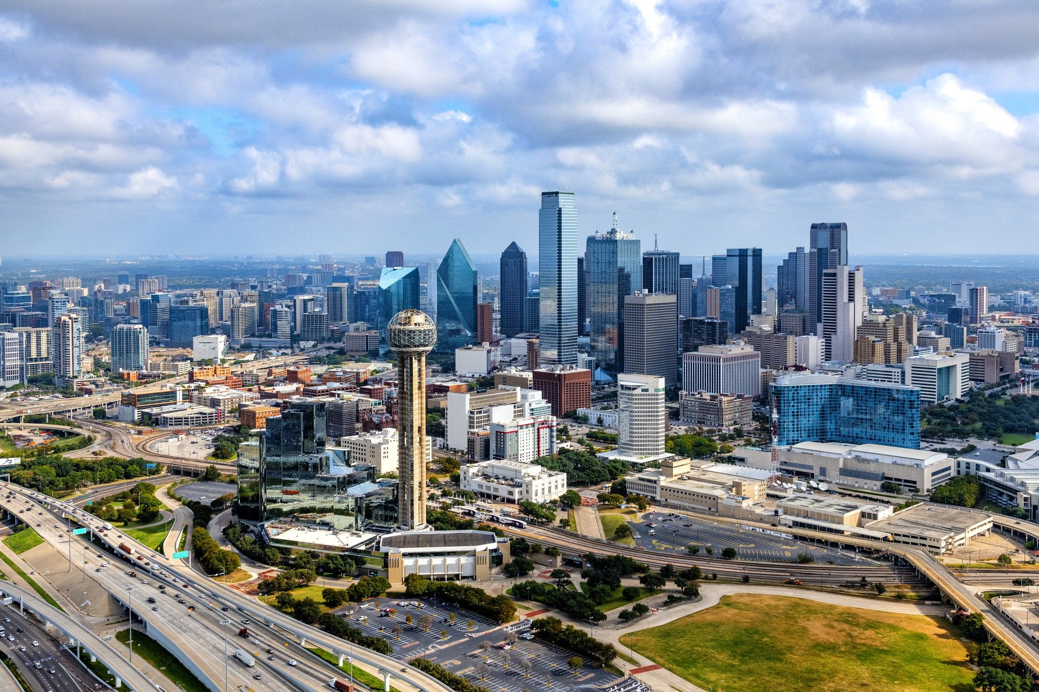 Dallas Skyline Aerial U.S. hotel construction pipeline