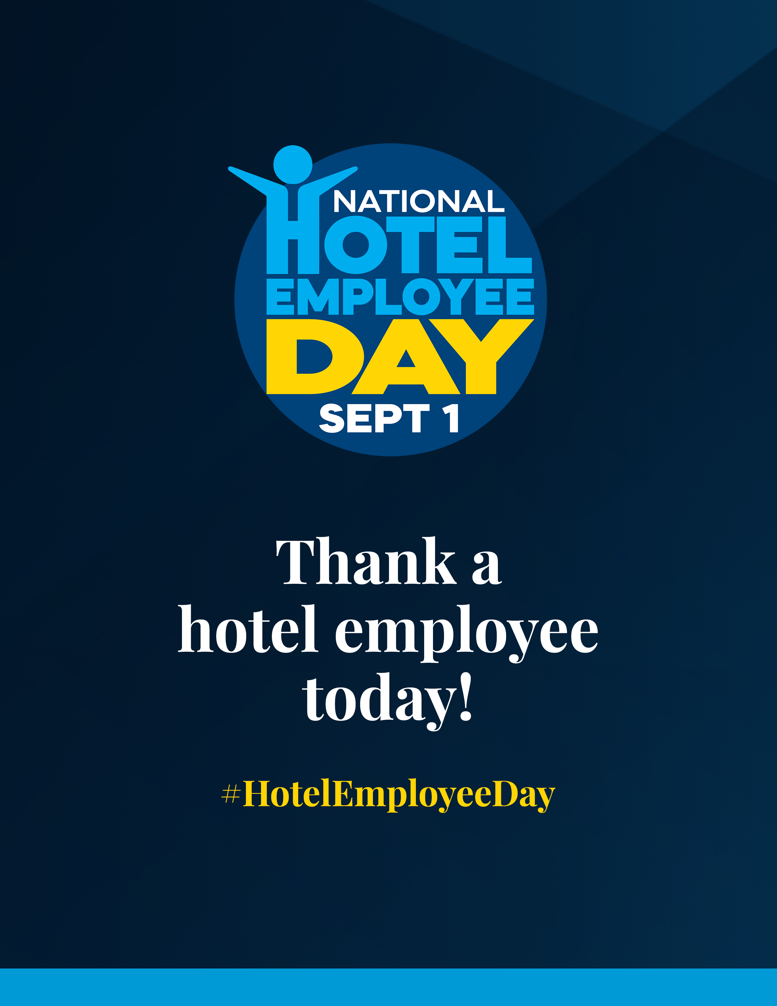 ENEWS COVID 09-05-22 AHLA Hotel Employee day 2 Sept. 1 as National Hotel Employee Day