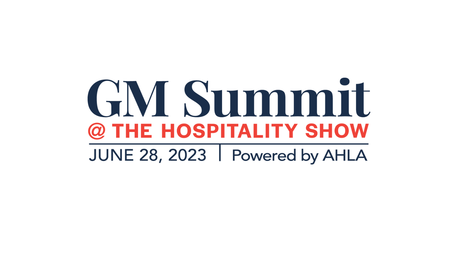 The Hospitality Show on June 28